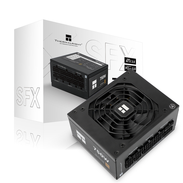 Thermalright TR-TGFX750 SFX電源 Thermalright TR-TGFX 750W - power supply, 80 Plus Gold, Black